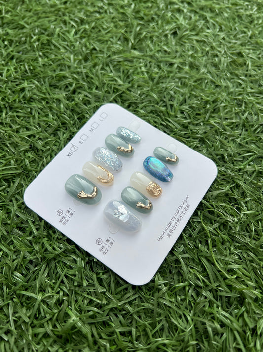 Pine Shadow Emerald 松影浮翠